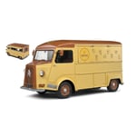 CITROEN TYPE HY VAN CAFE AMBULANT 1969 CREAM/BROWN 1:18 Solido Camion Die Cast