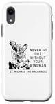 iPhone XR Never Go Out Without Your Wingman Christian Faith Case