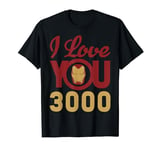 Marvel Avengers Iron Man I Love You 3000 T-Shirt