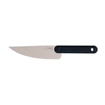 Trebonn - Couteau de cuisine Chef Knife Black Edition - Lame en acier inoxydable japonais 18 cm / 7" - Poignée Soft-Touch antidérapante