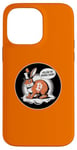 iPhone 14 Pro Max Follow the Orange Rabbit - Bitcoin Cryptocurrency Crypto Case