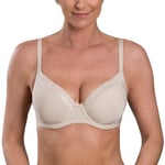 Trofe Laila Underwire Bra BH Beige polyamid D 65 Dame