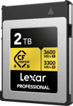 Lexar  CFexpress 4.0 Pro Gold R3600/W3300 2TB