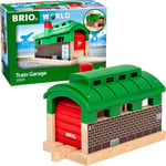 BRIO World - Train Garage for Kids Age 3 Years Up - Compatible with all BRIO Rai