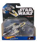 Star Wars Hot Wheels Y-Wing Fighter Gold Leader Brand New and Sealed