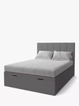 Koti Home Avon Upholstered Ottoman Storage Bed, King Size