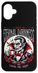 Coque pour iPhone 16 Plus Horreur gothique rétro vintage Vampire Toast Eternal Darkness