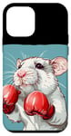 iPhone 12 mini Boxing White Rat Statement for Standout Costume with Gloves Case