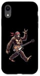 Coque pour iPhone XR Retro Bigfoot Rock Music Men Kids Women Funny Bigfoot Rock