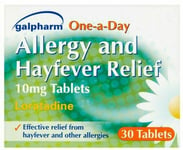 Hayfever & Allergy Relief 90 Tablets - Loratadine 10mg - Urticaria Itchy Rash