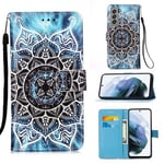 Samsung Galaxy S21 FE 5G      Designer PU Case      Mandala