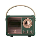 Retro klassinen bluetooth kaiutin kannettava langaton ulkoradio mini stereo subwoofer matkamusiikkisoitin koti-fm-radio