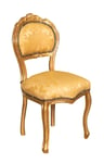 Chaise Style Français Louis XVI Bois Massif D'Hêtre