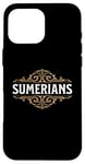 Coque pour iPhone 16 Pro Max Sumériens Ancienne civilisation de la Mésopotamie Sumer