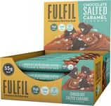 Fulfil Chocolate Salted Caramel Vitamin and Protein Bar, 55g - 15 Count