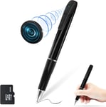 Mini Camera Espion sans WiFi Invisible, Caméra Espion Discrète Stylo 1080P, Caméra Espion Extérieur Enregistreur avec Enregistrement en Boucle pour la Maison, la Classe, etc..[G183]