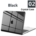 Étui pour ordinateur portable en cristal pour Apple Macbook Air 15,M2,A2941,Air Pro Retina,11 "",12"",13 "",15"",16 "",ID de barre tactile 2023