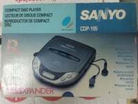 Vintage Sanyo CDP 195 Compact Disc Player NIB