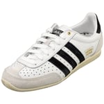 adidas Japan Womens Casual Trainers in White Black - 4 UK