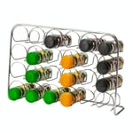 Hahn Kitchenware Kryddställ Pisa 24 Burkar Spice Rack Jar - chrome HA71024