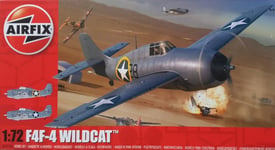 Airfix Aviation F4F-4 Wildcat A02070A 1:72 NEW 58 Pieces Skill Level 2