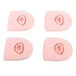 (Pink)Bottle Cap Mouth Stopper 4pcs Replacement Stopper Compatible For Owala