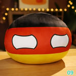 10 cm Country Ball Plyschleksak Polandball hänge Countryball 9(Germany)