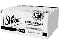 Sheba Sheba Selection Select Slices Drobiowe Smaki W Sosie - Mokra Karma Dla Kota 120X85g