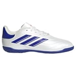 adidas Copa Pure II Club Football Boots Indoor Chaussures, Cloud White/Lucid Blue/Solar Red, 30.5 EU