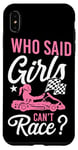 iPhone XS Max Go Kart Racing Girl Female Vintage Who Said Girls Can't Case