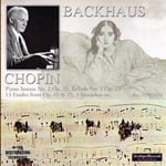 Backhaus  Piano Sonata No. 2 Ballade  CD