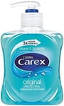 6 X Cussons Carex Aloe Vera Hand Wash 250Ml