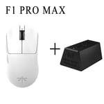 Vgn Dragonfly-Souris de jeu sans fil F1 ature a,2.4g,filaire,26000dpi,55g,130h,aste,pour Windows - Type F1 PRO MAX-4K White