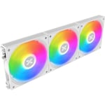 XIGMATEK Starlink Arctic Blanc Ventilateur A-RGB 120mm pour boitier PC (Pack de 