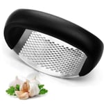 Vitlökspress i stål - Garlic press - black