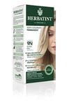 Herbatint Soin Colorant Permanent Cheveux 9N Blond Miel - 150 ml, sans Ammoniaque, 100% de Couverture des Cheveux Blancs, Testé Dermatologiquement pour Peaux Sensibles, avec 8 Extraits Végétaux Bio