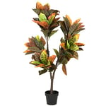 Koopman International B.V. Plante Artificielle Croton 120 cm avec Pot