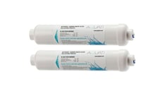 2 x New Fridge Water Filters Compatible with Samsung DA29-10105J, HAFEX/EXP