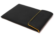 CushCase Sleeve Case for Razer Blade 14 Laptop 2021-2022 Models - Made in UK - Pioneer Canvas (Black)