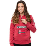 Sweat-shirt Geographical Norway  Sweat sport Gymclass - logo - capuche