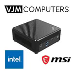 MSI Cubi N ADL Quad Core mini PC intel N200 8Gb RAM 250GB M.2 SSD Windows 11 Pro