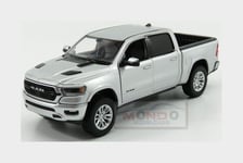 1:27 MOTORMAX Dodge Ram 1500 Double Cabine Pick-Up 2019 Silver MTM79357S Model