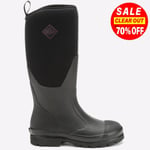 Muck Boots Chore Classic Tall Slip On Wellingtons Boot Womens Black