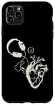 iPhone 11 Pro Max Headphones and heart #2 for EDM Lovers and DJs Case