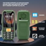 New Big Button 2G Senior Cell Phone Dual SIM Card 2400mah Unlocked Cell Phone Fo