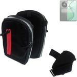 For Realme 12 5G Holster / Shoulder Bag Extra Bags Outdoor Protection Cover Belt