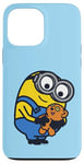 Coque pour iPhone 13 Pro Max Minions Cute Bob Favorite Teddy Bear Portrait