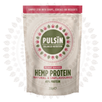 Pulsin 100% Pure Hemp Plant Based Protein Powder 250g - Natural & Unflavoured