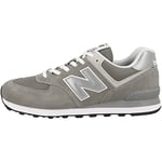 New Balance Homme NB 574 Sneakers, Gris (Grey EVG), 44 EU