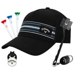 Callaway Golf Gift Set Baseball Cap Tees Ball Marker Club Brush Stocking Filler